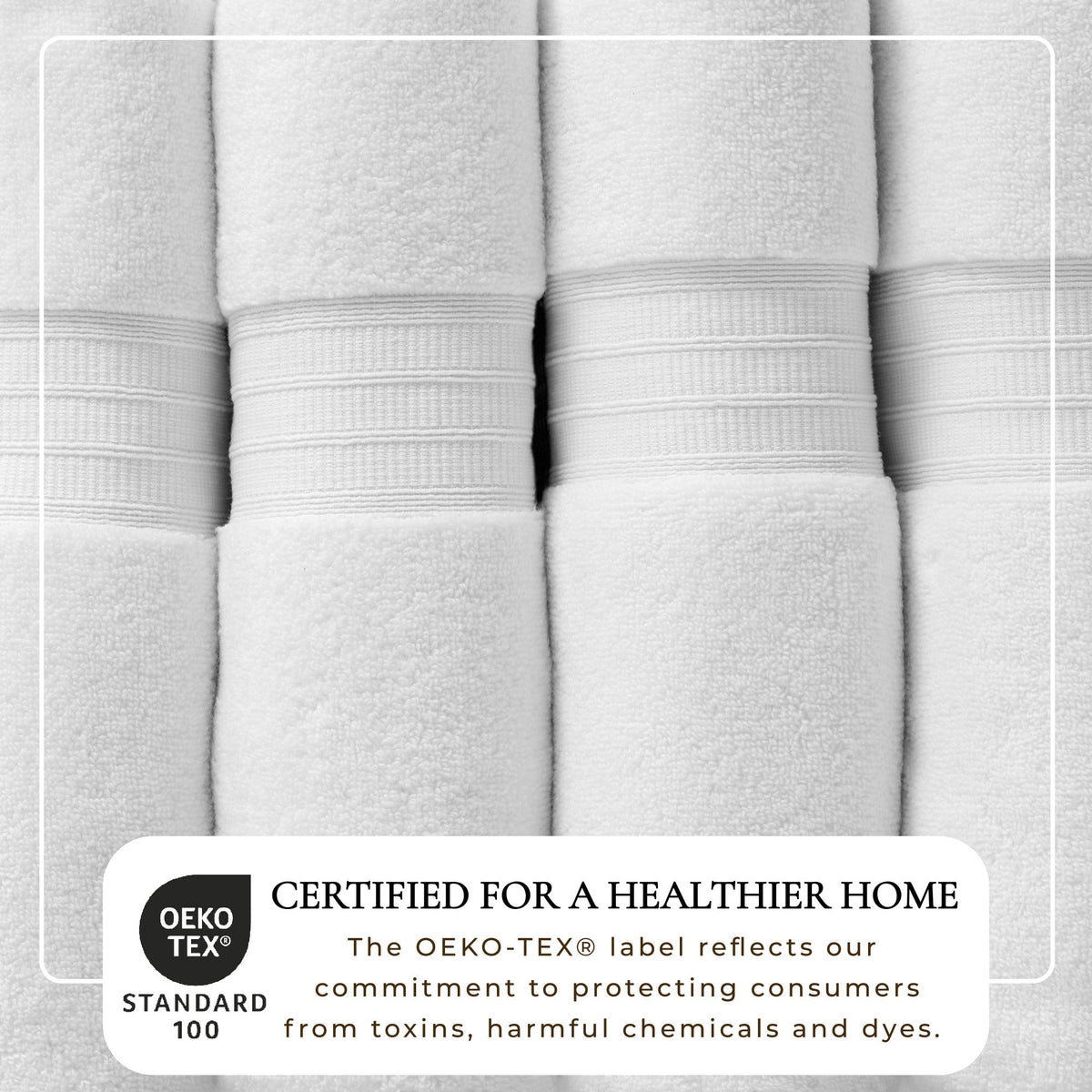 Six Piece Premium Bath Towel Set