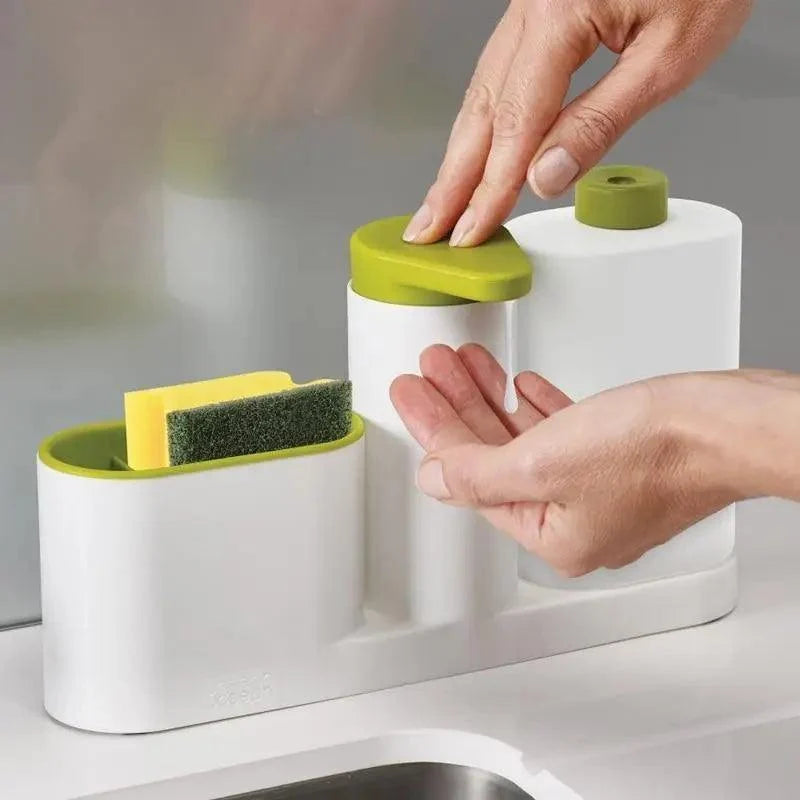 White Smart Kitchen Soap Dispenser