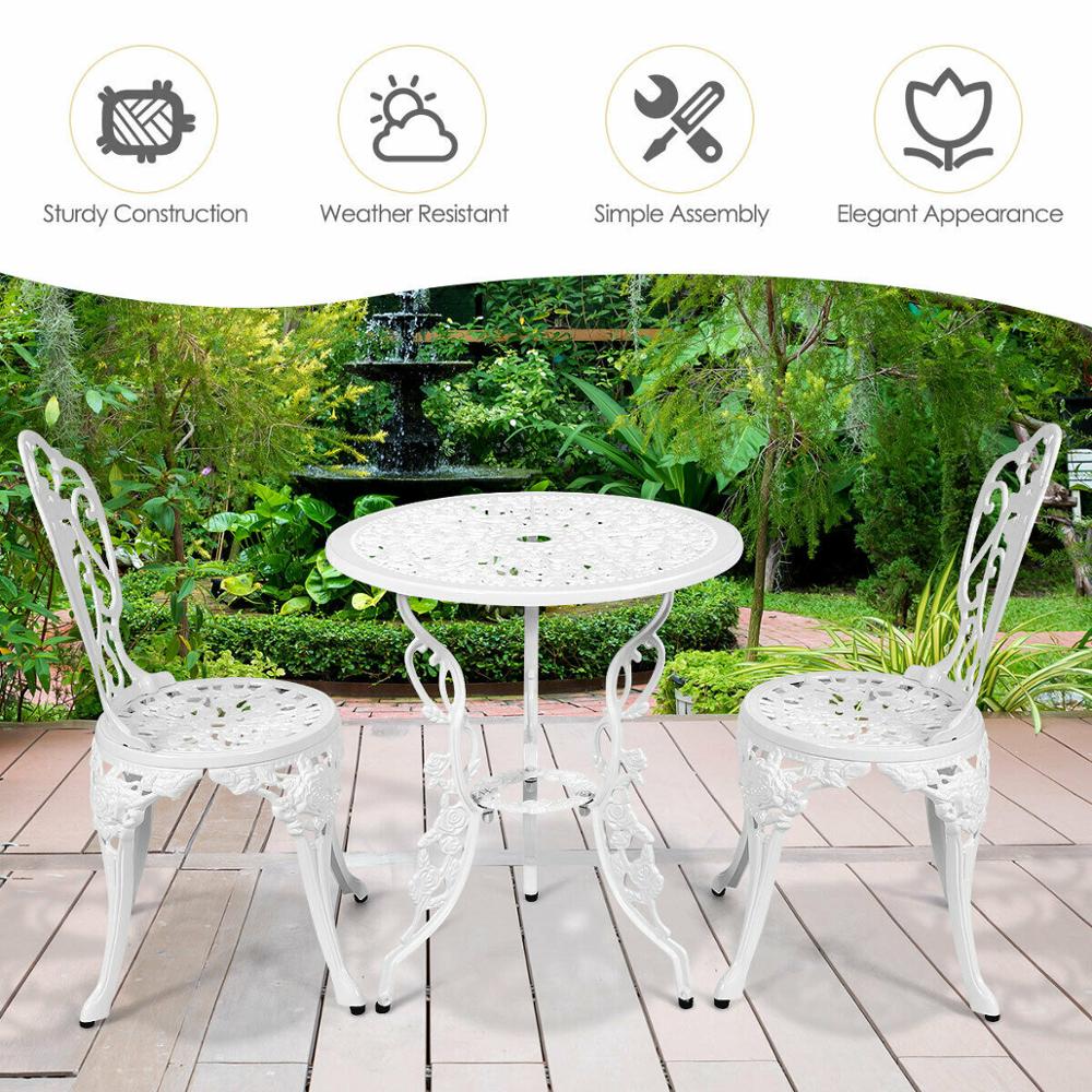 3 Piece Outdoor Bistro Set