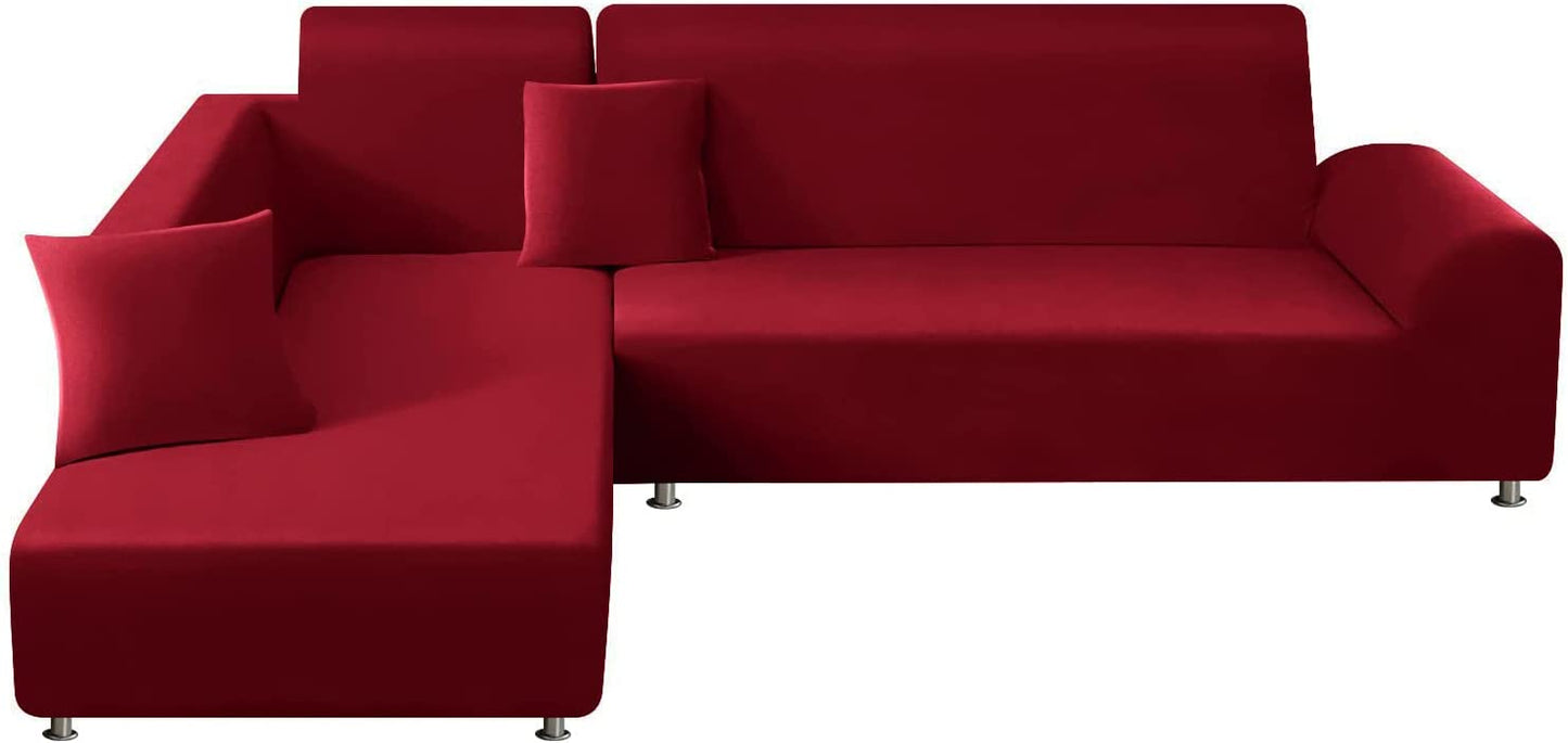 Elastic Polyester Sofa Slipcover