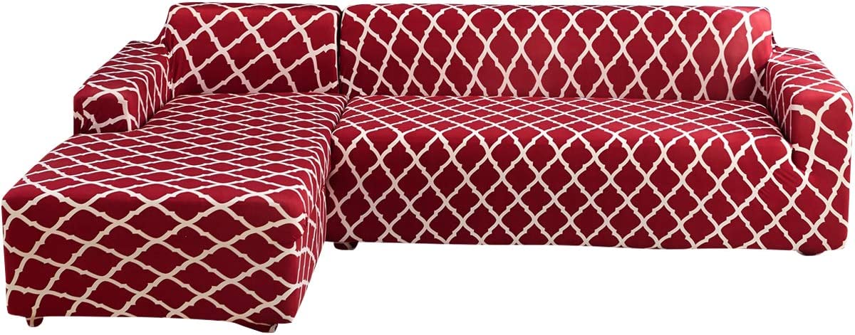 Elastic Polyester Sofa Slipcover