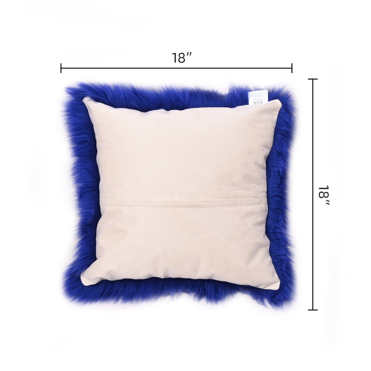 Plush Fur Pillow Case